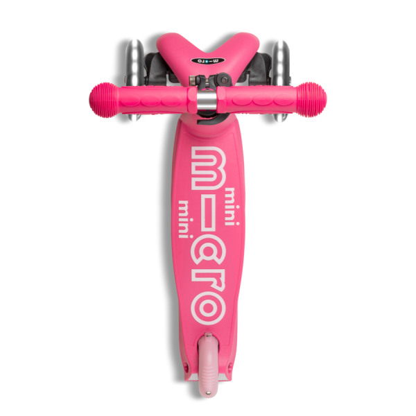 Micro Step -  Mini Micro 3 In 1 | Deluxe Push LED | Roze - Afbeelding 2