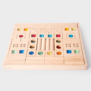 Tickit - Houten & Juwelen Bouw Blokken - Pk82