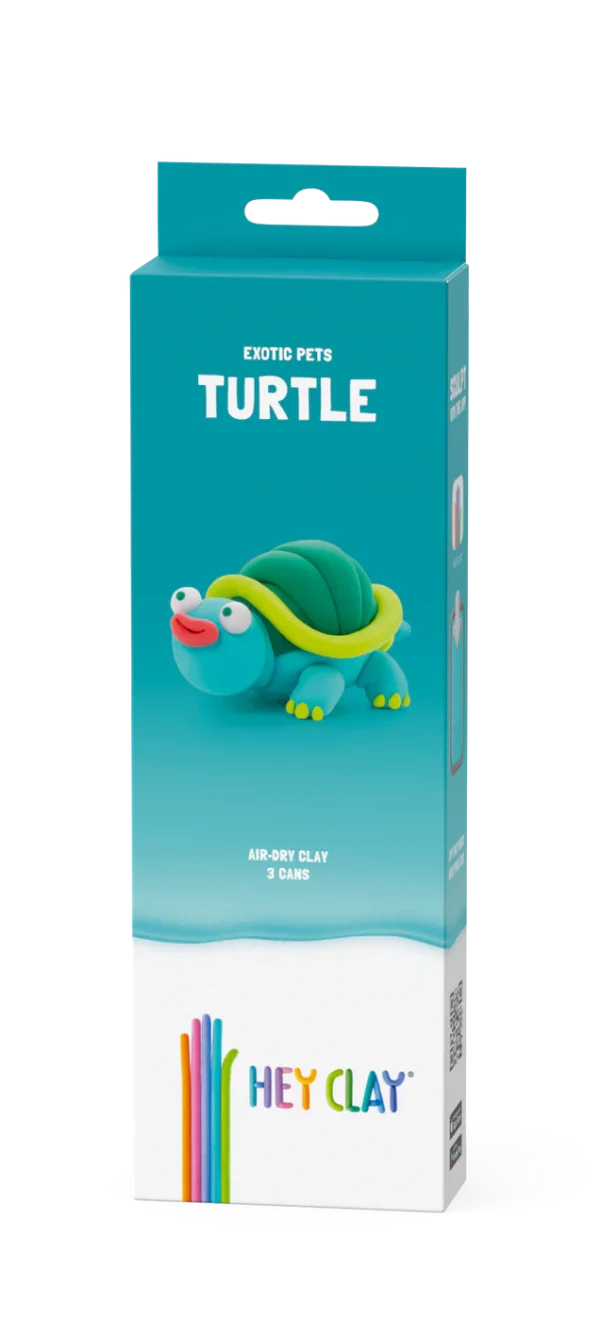 HeyClay - Schildpad | 3 Potjes - Afbeelding 3