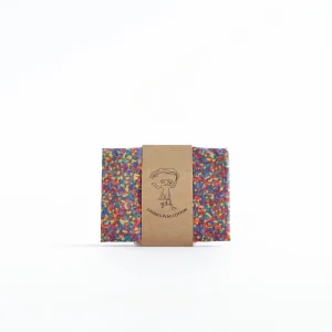 Laura's Play Cotton - Speeldoek | Confetti Rainbow Classic | 90 cm x 90 cm