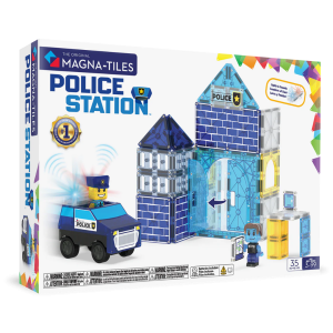 MAGNA-TILES - Police Station Politiebureau  | 35 Stuks