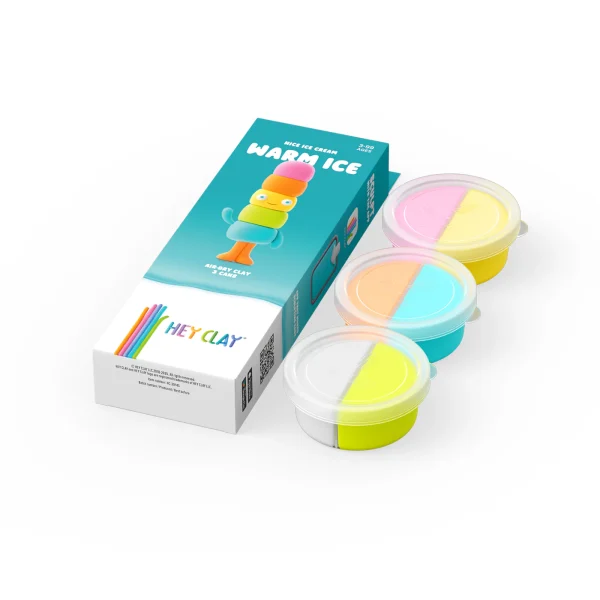 HeyClay - Nice Ice Cream - Warm Ice | 3 Potjes - Afbeelding 3