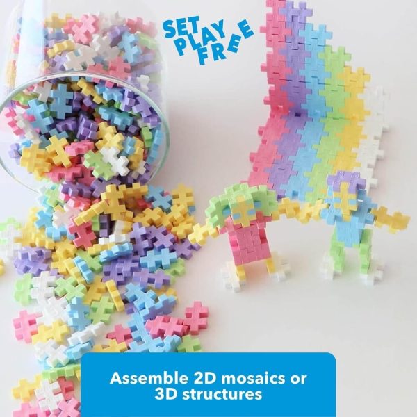 Plus Plus - Pastel | 600 Stuks - Afbeelding 4