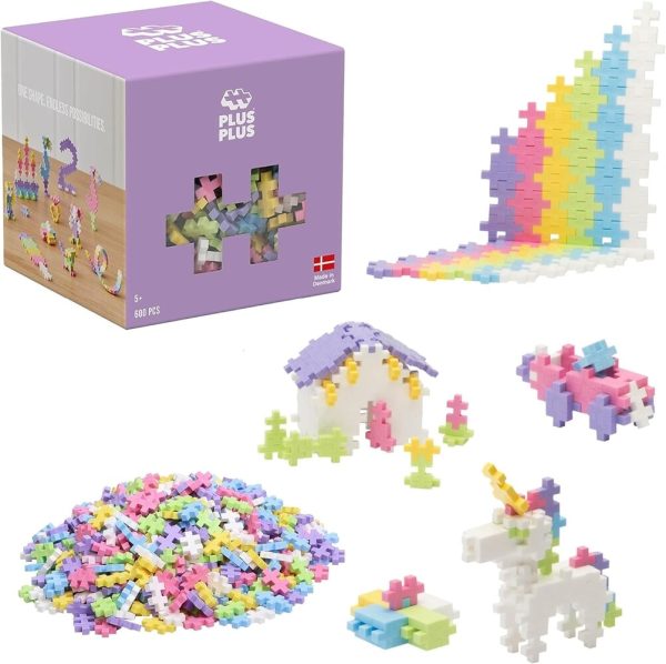Plus Plus - Pastel | 600 Stuks - Afbeelding 5