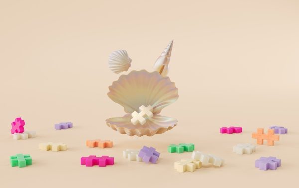 Plus Plus - Tube Pearl | 100 Stuks - Afbeelding 2