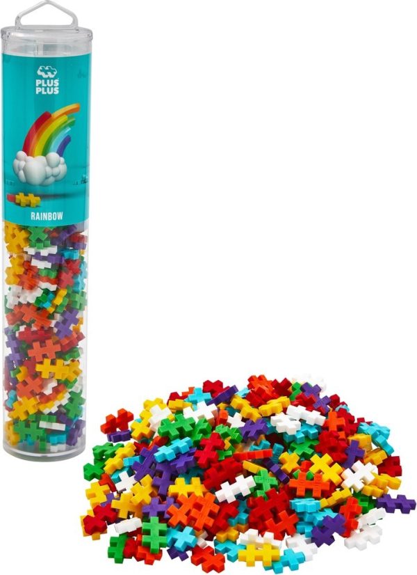 Plus Plus - Tube Regenboog | 100 Stuks