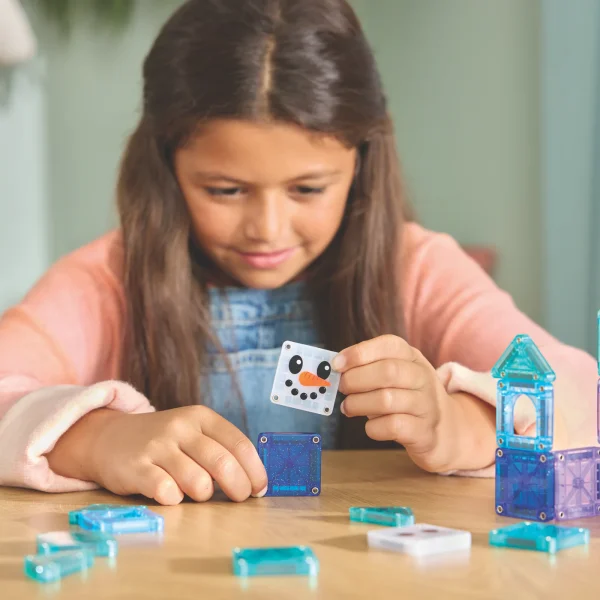 MAGNA-TILES - microMags Reisset Winter Wonder | 26-delig - Afbeelding 7
