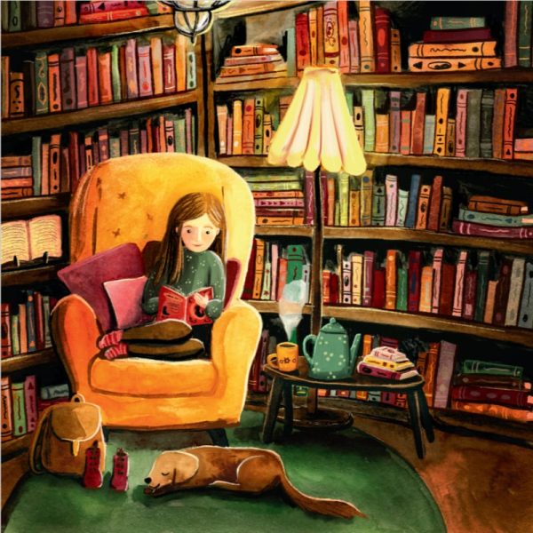 Toverplaat Toverlamp - Book Lover | Esther Bennink - Afbeelding 2