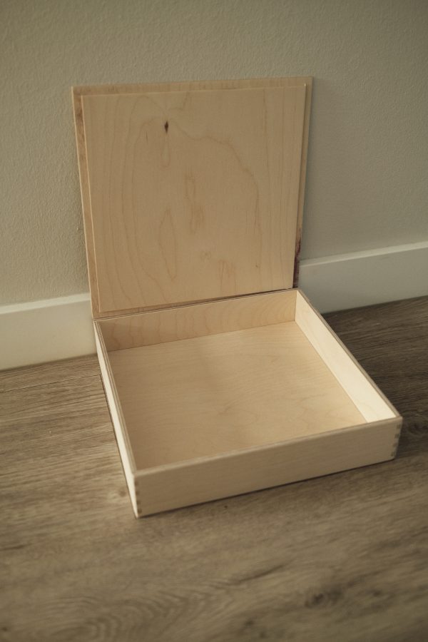 Alexander Toys - Houten Speelbak Met Deksel (25x25x5 cm) - Afbeelding 5