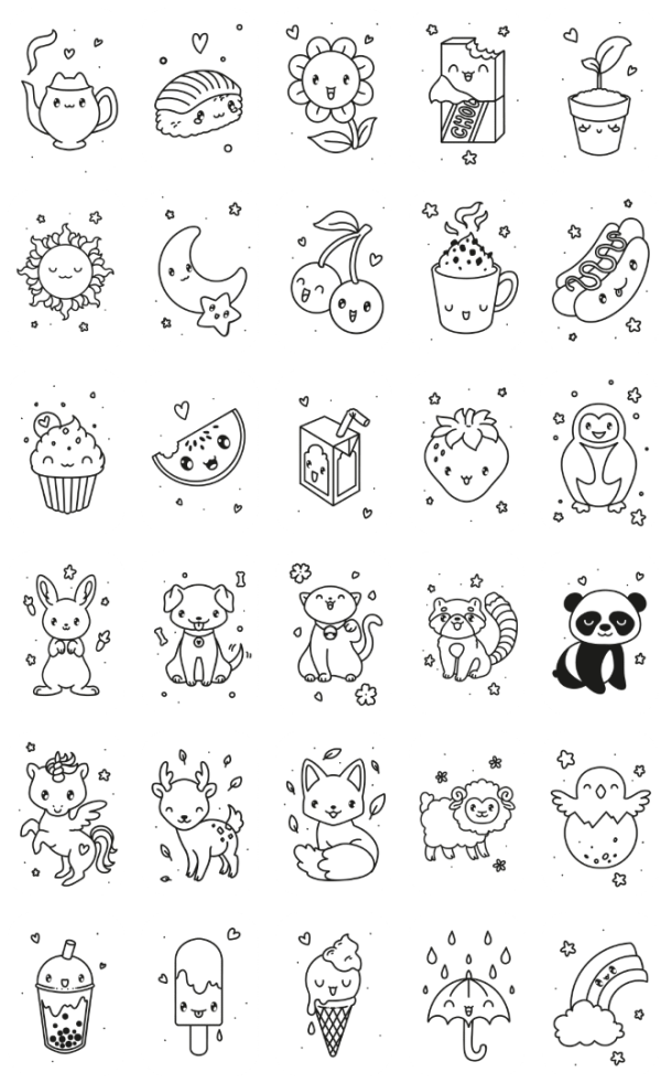 Kidywolf - Kidydraw Tekentablet Mini | Kawaii - Afbeelding 4
