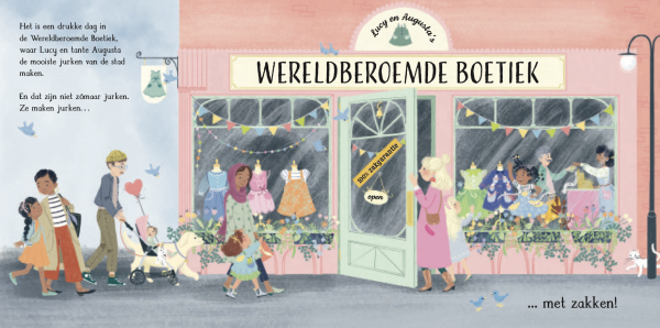 De Jurk met Honderd Zakken | Prentenboek - Afbeelding 2