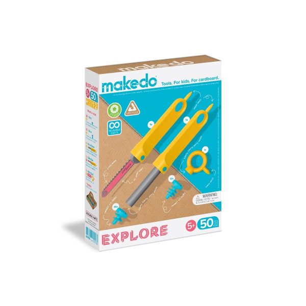Makedo - Exploring Kit | 50 Stuks - Afbeelding 2