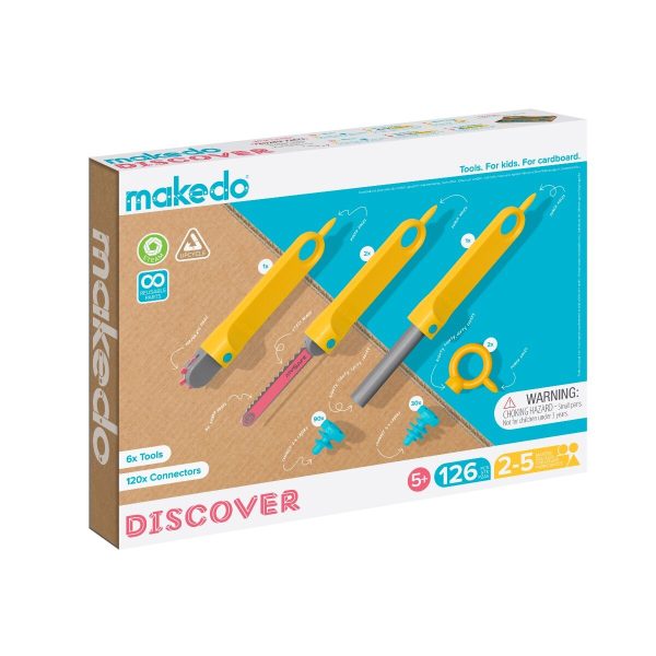 Makedo - Discover Kit | 126 stuks - Afbeelding 3