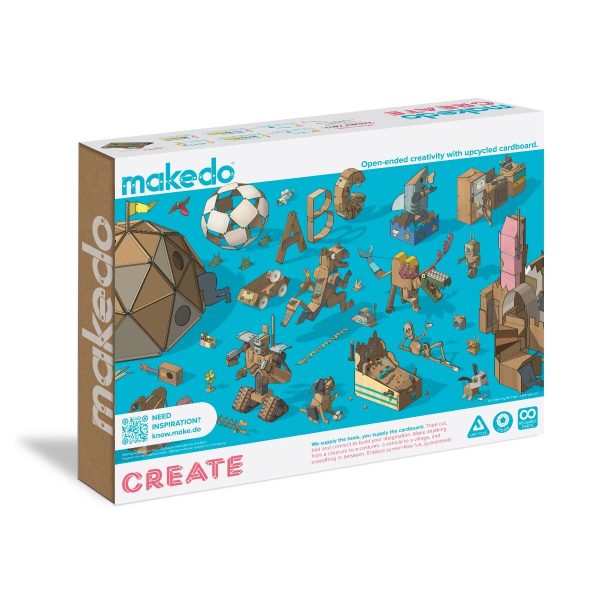 Makedo - Create Kit | 260 stuks - Afbeelding 2