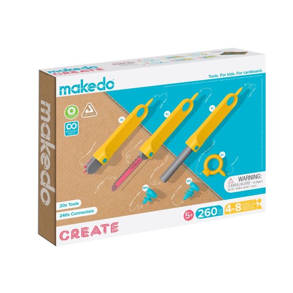 Makedo - Create Kit | 260 stuks - Afbeelding 3