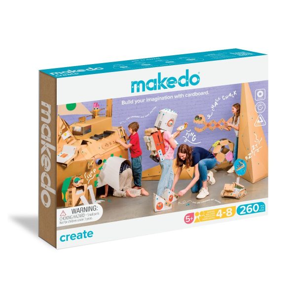 Makedo - Create Kit | 260 stuks - Afbeelding 4